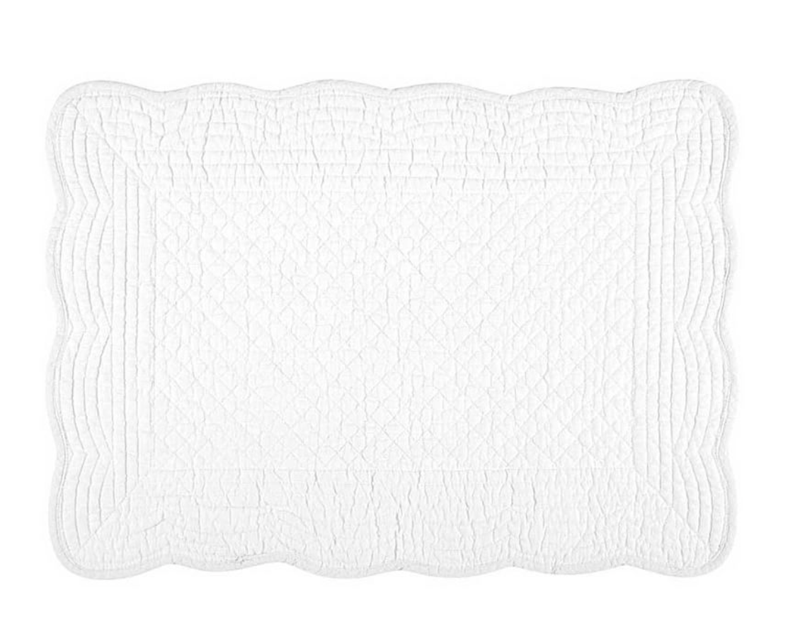 Boutis Cotton Rectangular Placemats - Set of 4