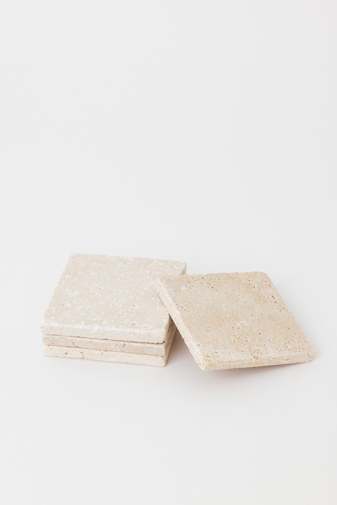 Aniston Travertine Coasters