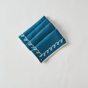 Oliver Blue Napkins, Set of 4