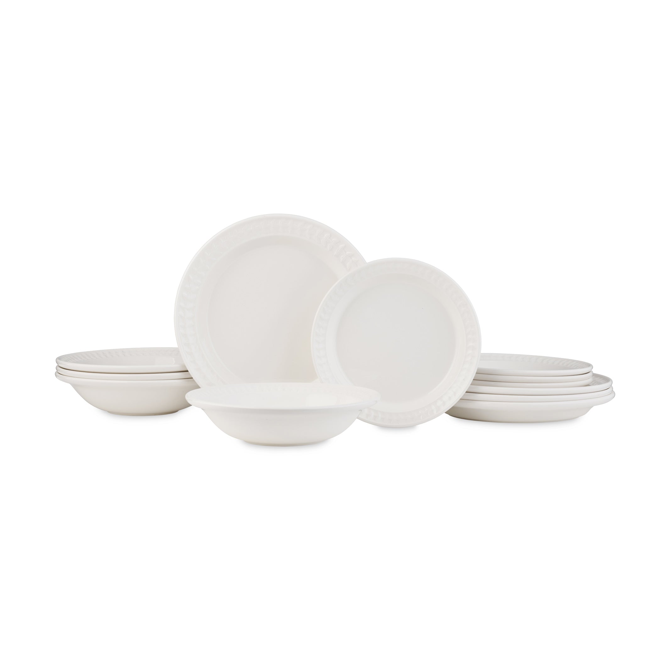 Botanic Garden Harmony 12 Piece Set White