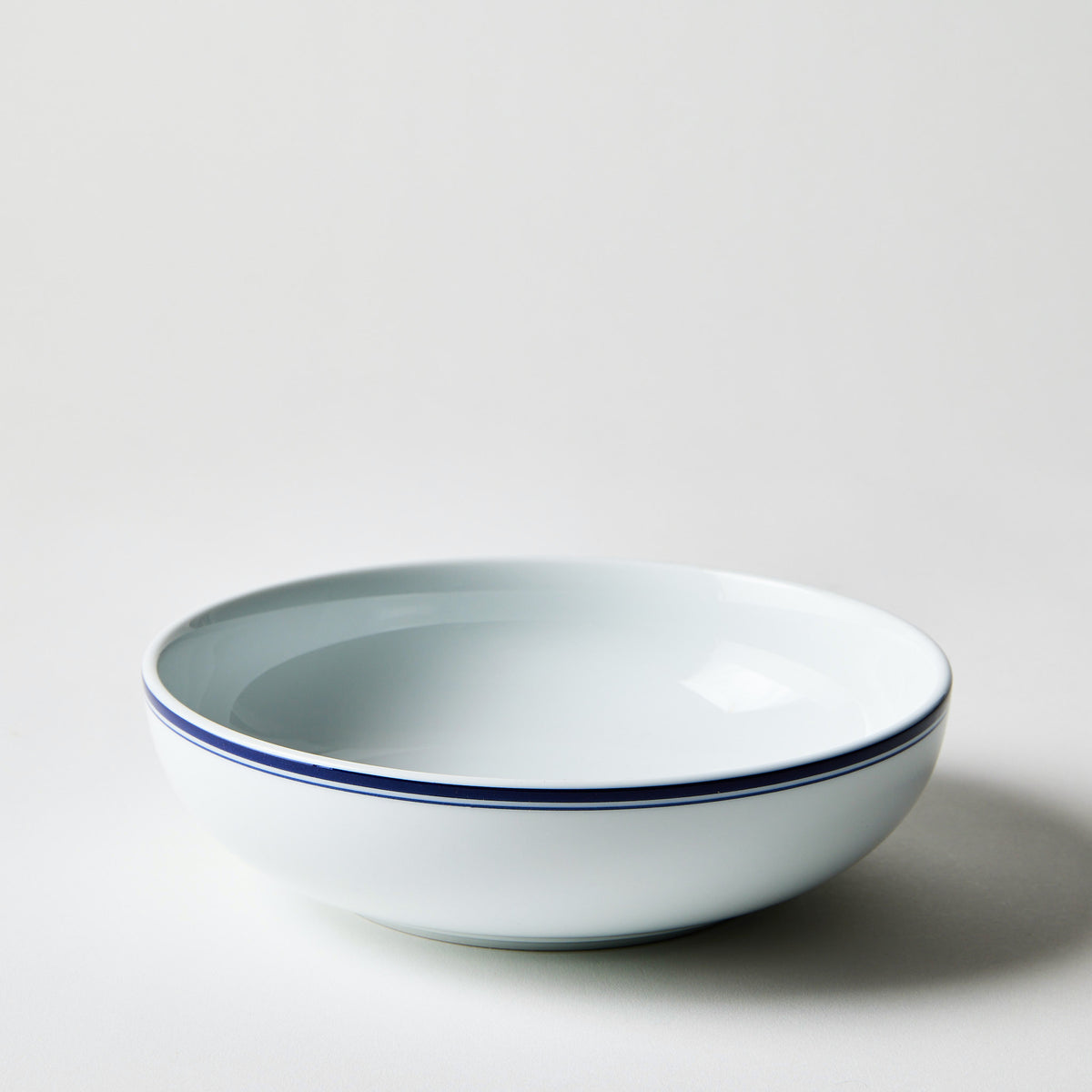 Christianshavn Blue Porcelain Pasta Bowl