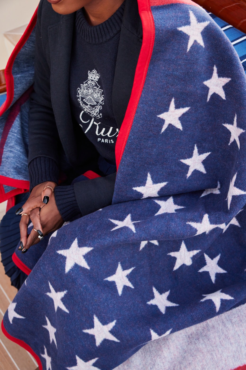 American Flag Blanket