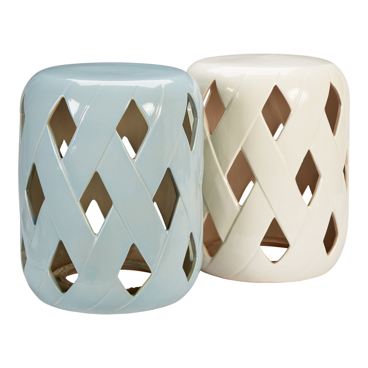 Ceramic Weave Stool