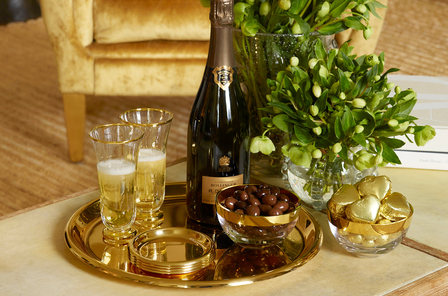 Aerin Gabriel Crystal Bowl on Over The Moon