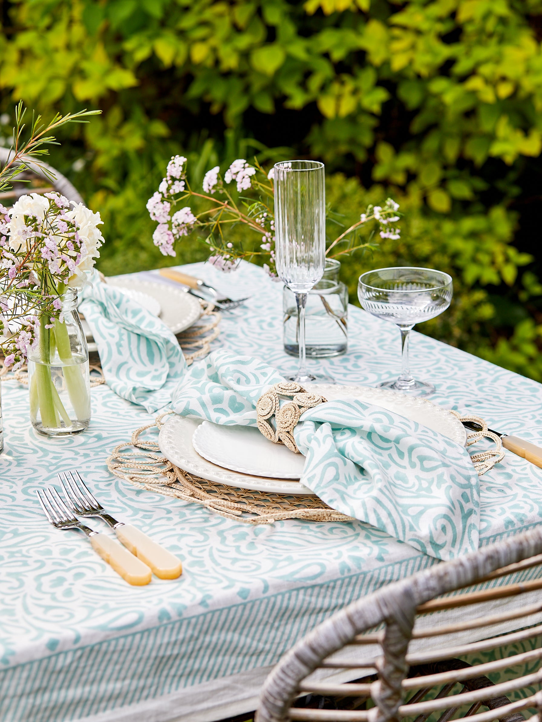 Turquoise Amelia Tablecloth