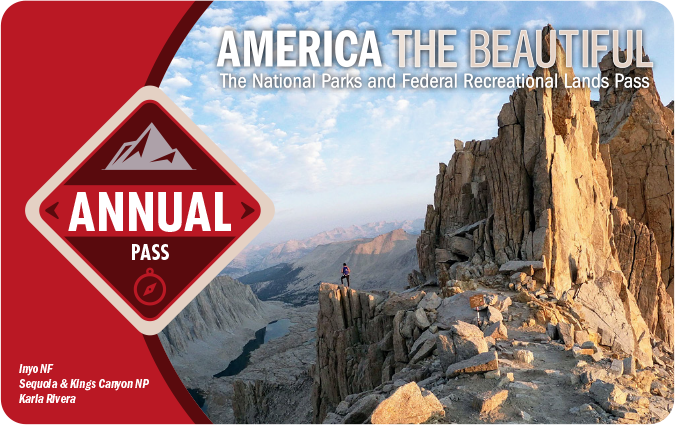 America the Beautiful National Park Pass - Expires August 31, 2024