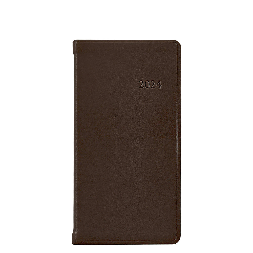 2024 Christian Planner™ - Genuine Leather / Natural Brown