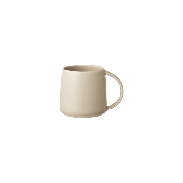 Beige RIPPLE mug 250ml / 9oz