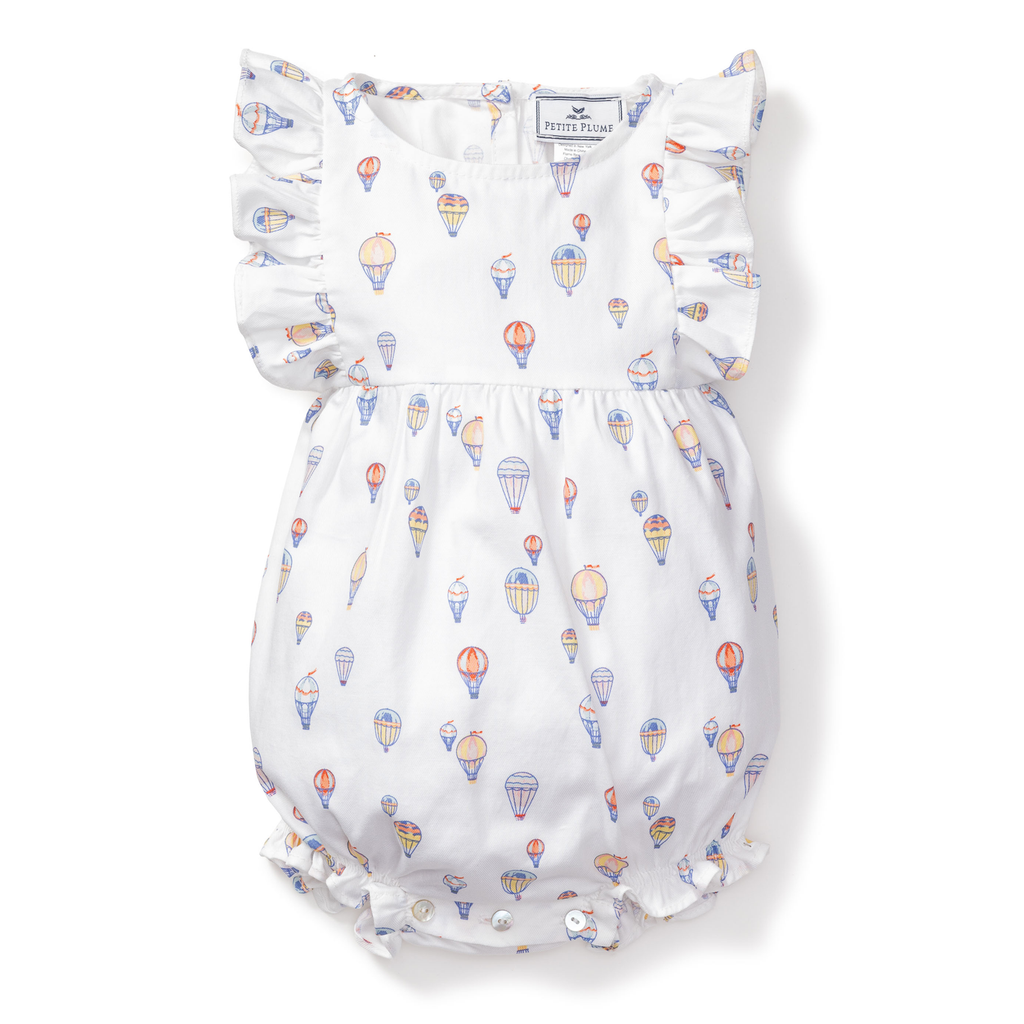 Children's Bon Voyage Ruffled Romper