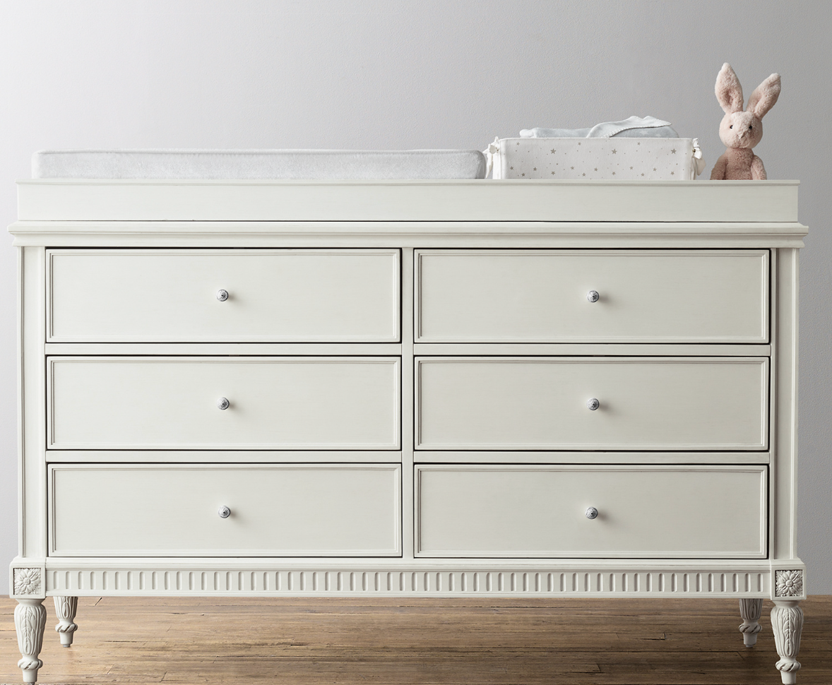 Belle Wide Dresser & Topper Set