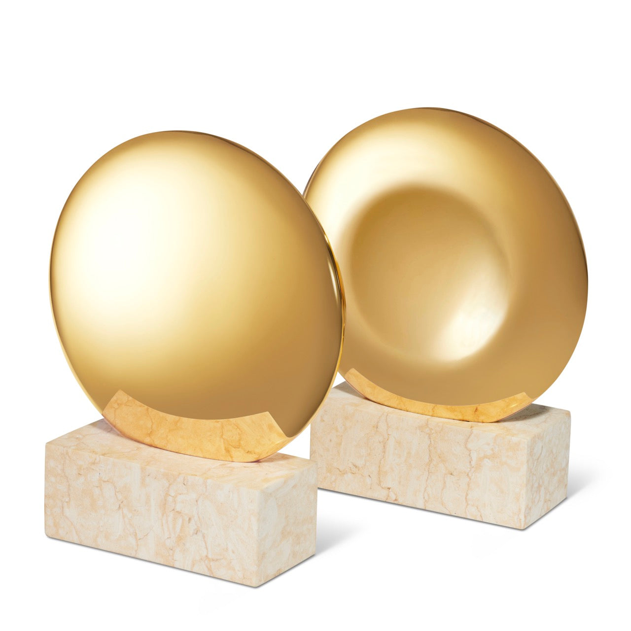 Constantin Bookends in Brass