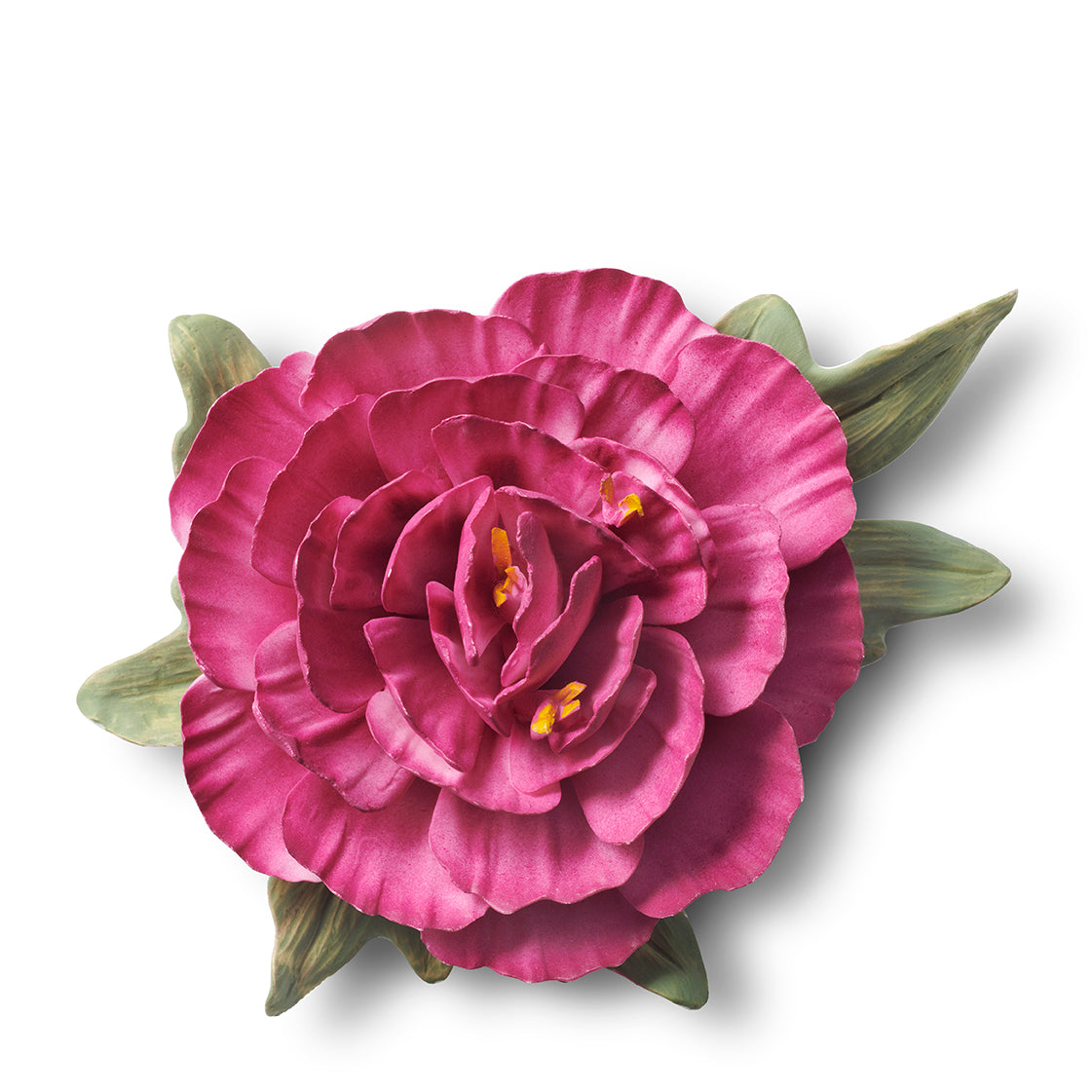 Aerin Bloom Porcelain Flower in Berry on Over The Moon