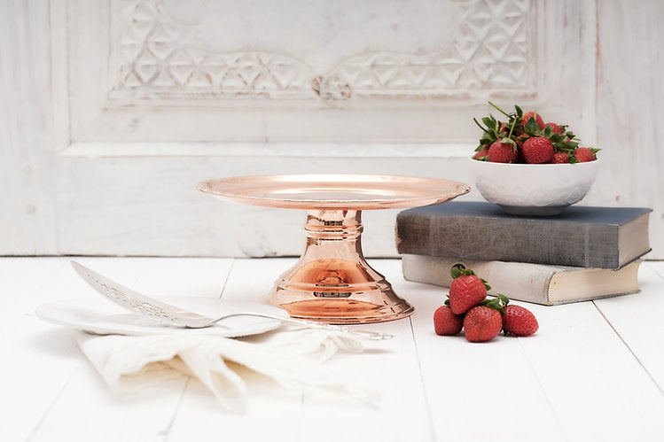 Vintage Inspired Copper Cakestand