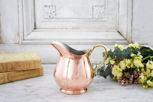 Vintage Inspired Copper Small Pitcher