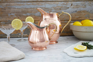 Vintage Inspired Copper Small Pitcher