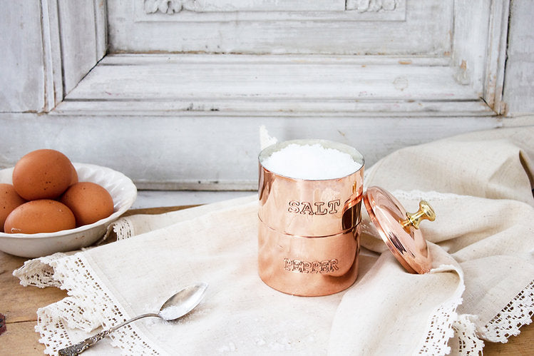 Coppermill Kitchen Vintage Inspired Copper Coupe Glasses - Set of 2