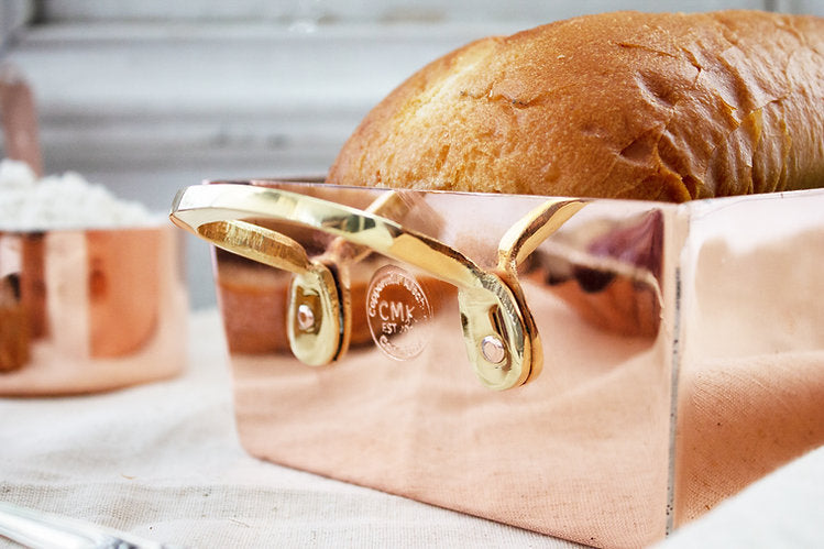 CMK Vintage Inspired Copper Bread Pan