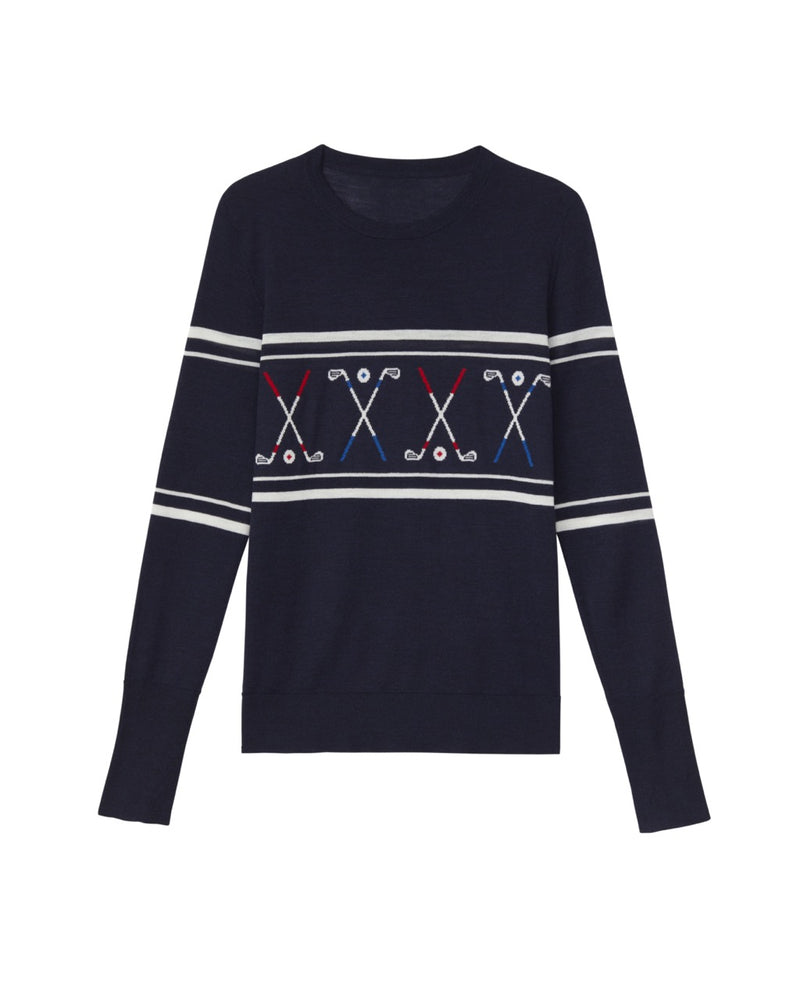 The Club Sweater in Navy