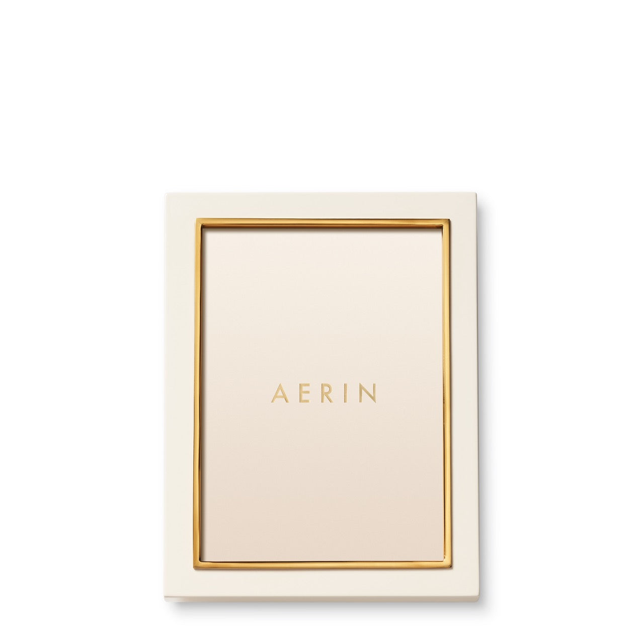 Varda Lacquer Frame, Cream 5 x 7