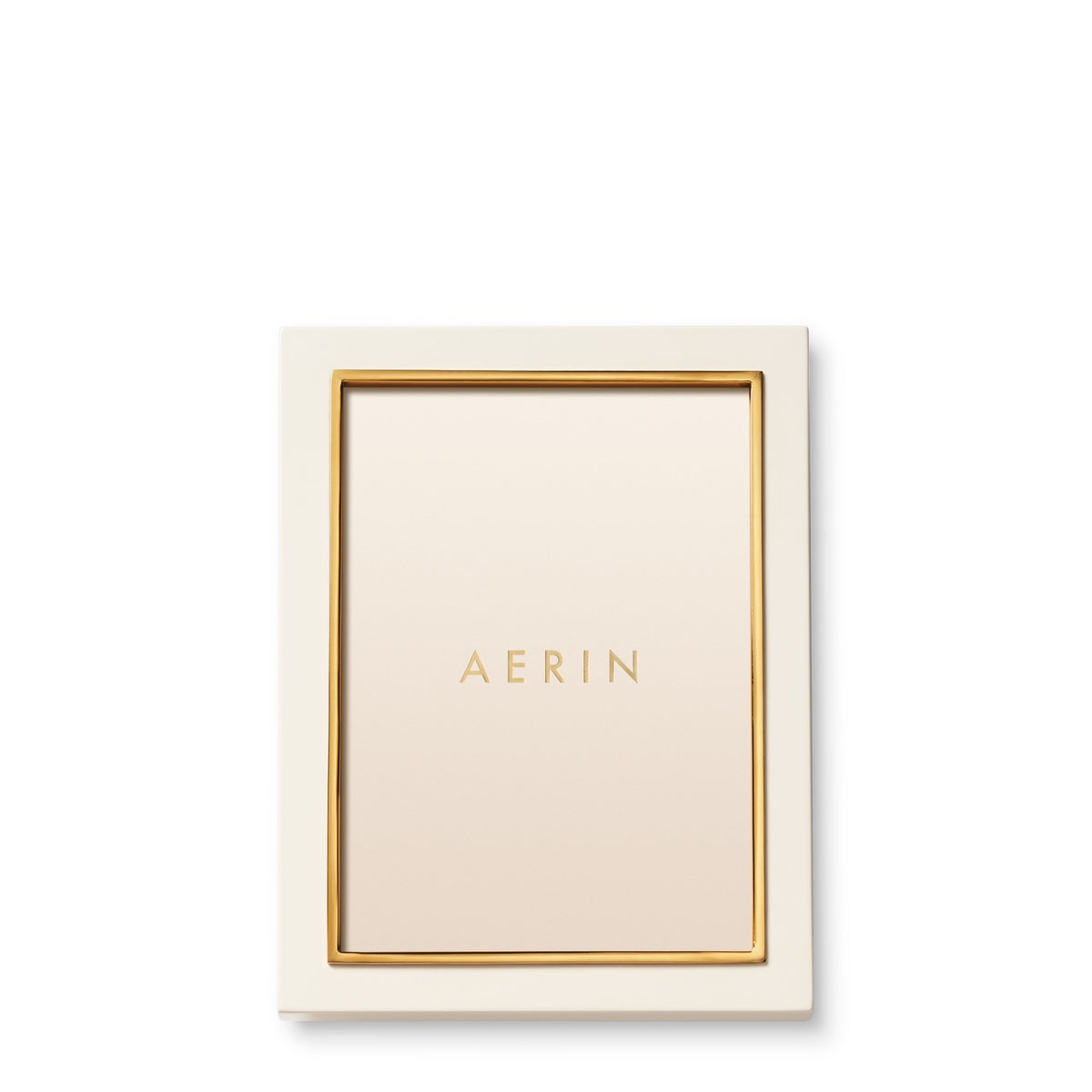 Varda Lacquer Frame, Cream 5 x 7