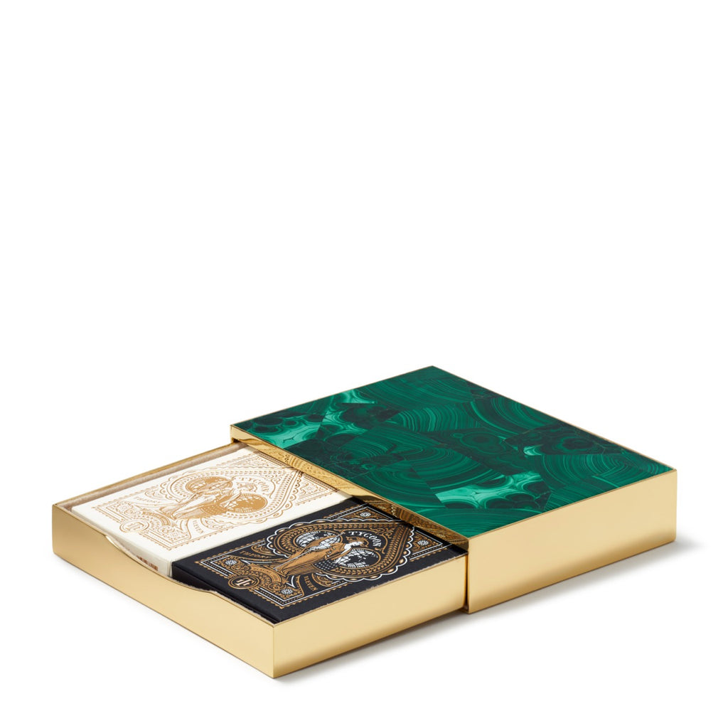Cassiel Mosaic Card Set in Malachite