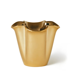 Gilded Clover Small Vase