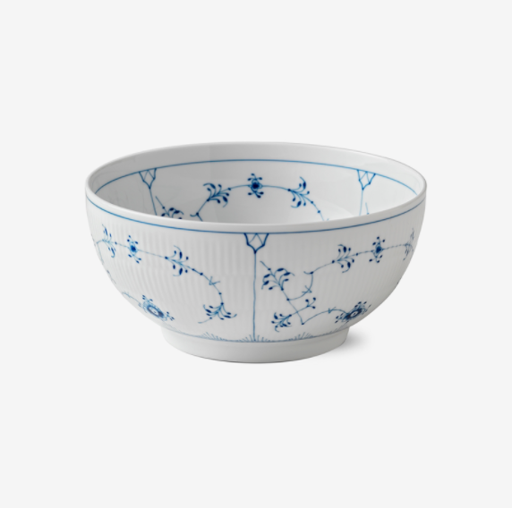 Blue Fluted Plain - Bowl 310 cl