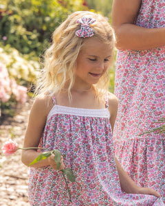 Fleurs de Rose Hair Bows