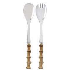 Bamboo Salad Serving Set