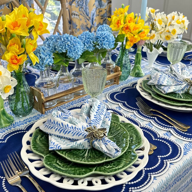 blue vines napkins