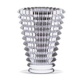 Baccarat Eye Vase Oval, Clear Eye Vase Oval, Clear