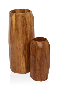 Corte Wood Vase