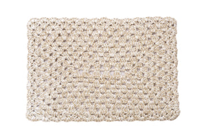 Natural Crotchet Rectangular Placemats