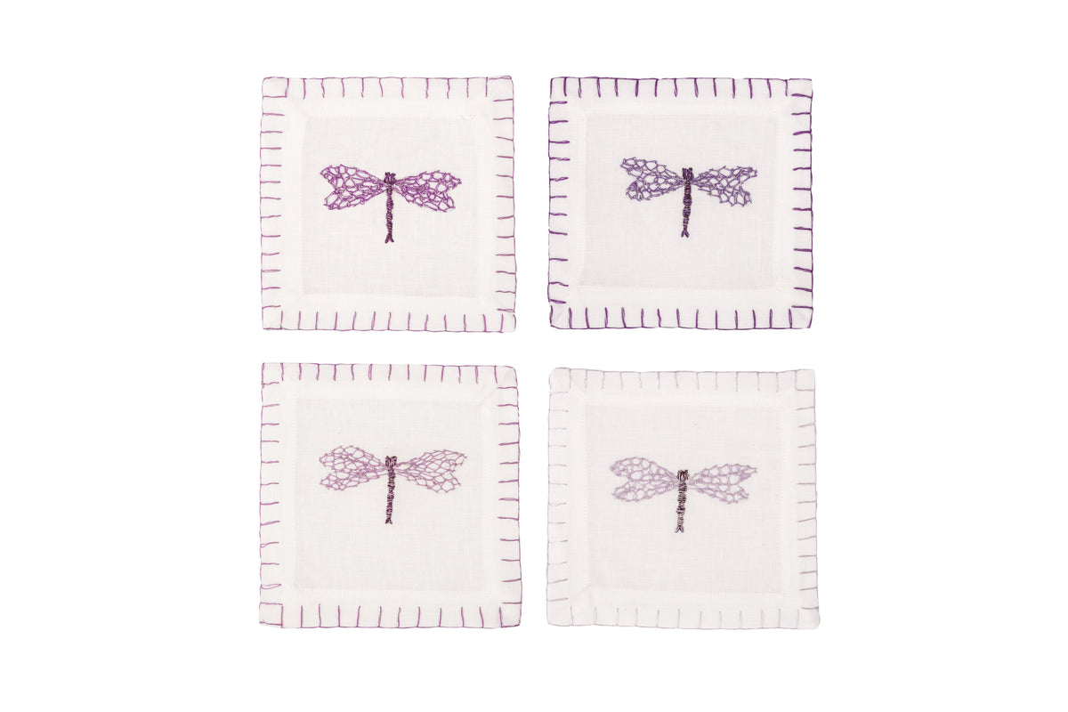 Lila Cocktail Napkin, Set of 4