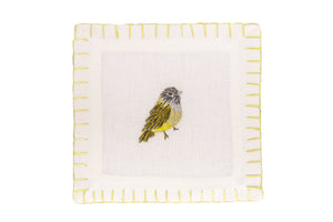 Parakeet Cocktail Napkin, Set of 4