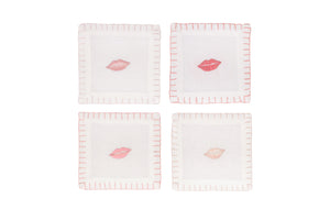 Beso Cocktail Napkins, Set of 4