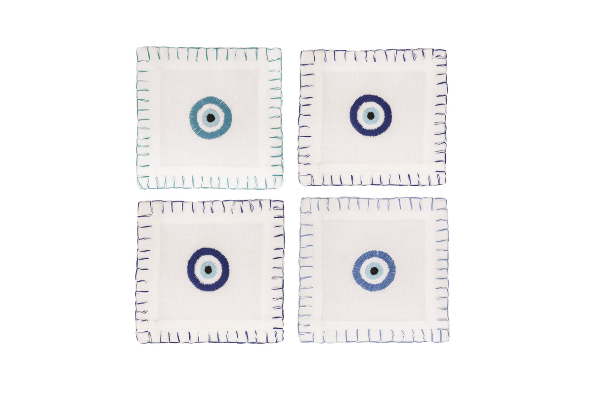 Good Eye Cocktail Napkin, Set of 4