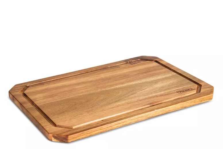 Acacia Wood Carving Board with Juice Groove
