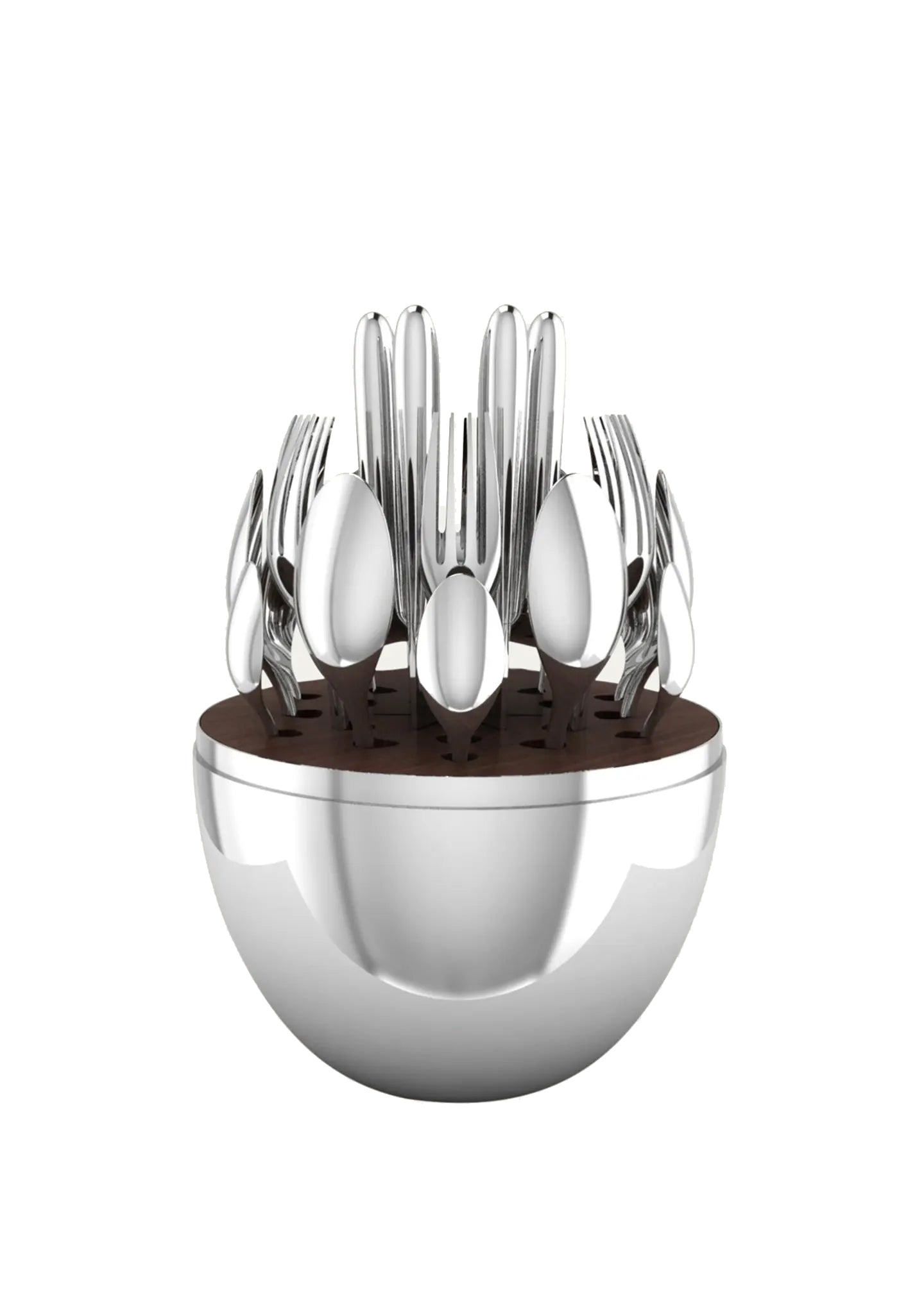 24-Piece Mood Silver-Plated Flatware Service