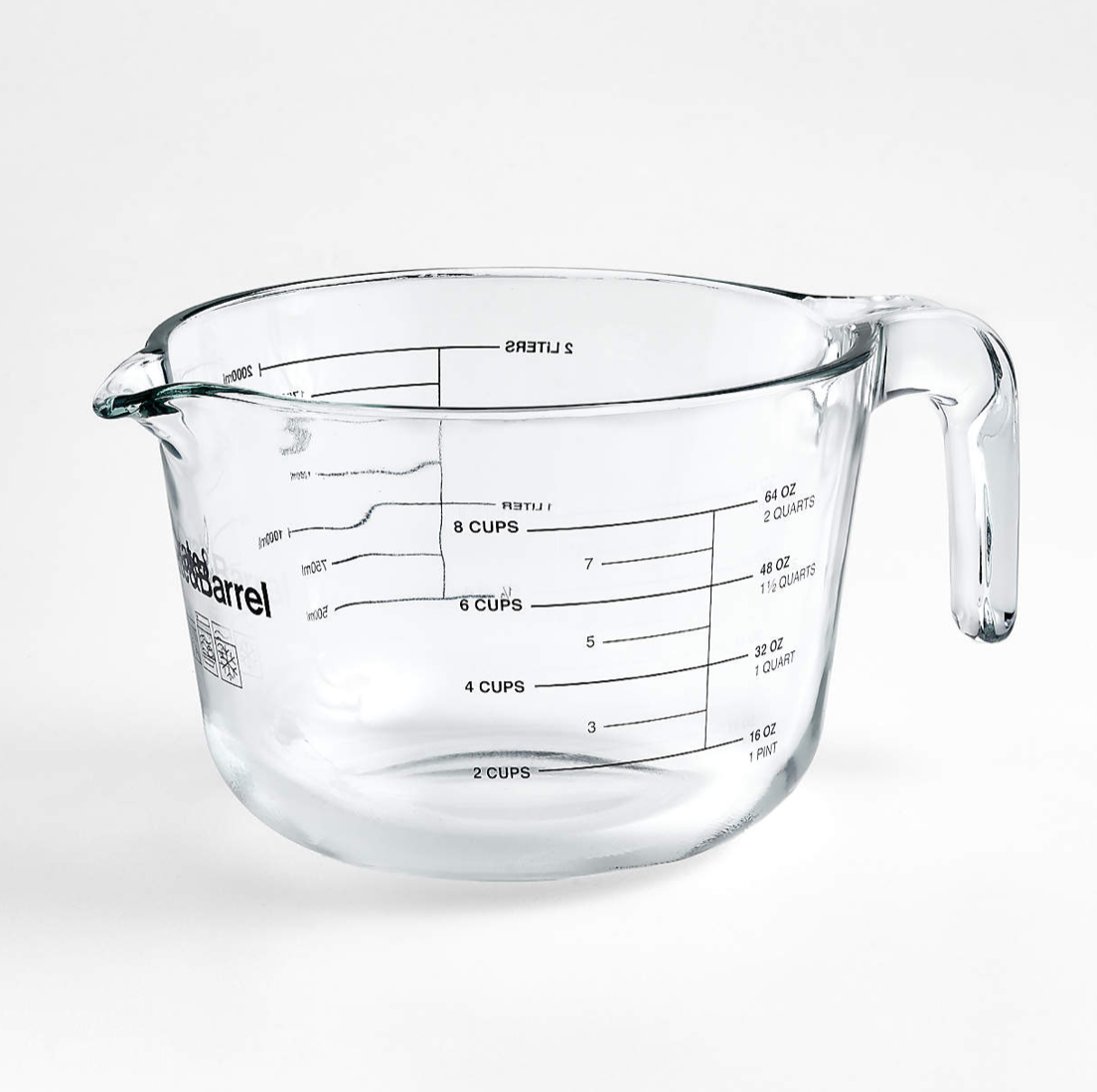 8-Cup Glass Measuring Cup