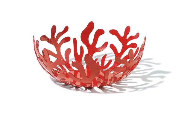 Alessi Mediterraneo Red Fruit Basket, Large