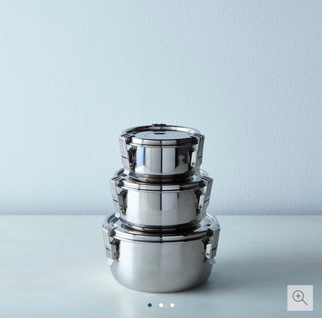 Airtight Metal Storage Container Set