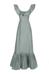The Camille Dress in Sage