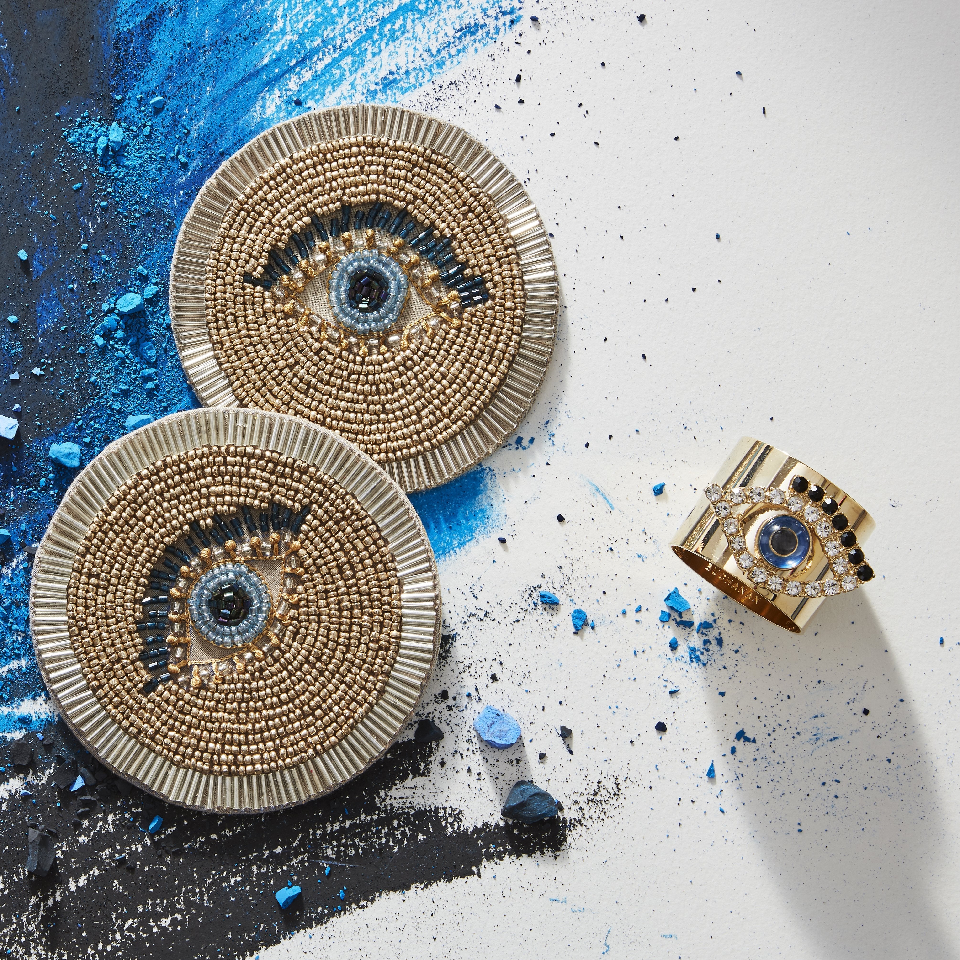 Joanna Buchanan Evil Eye Napkin Rings - Thumbnail 5