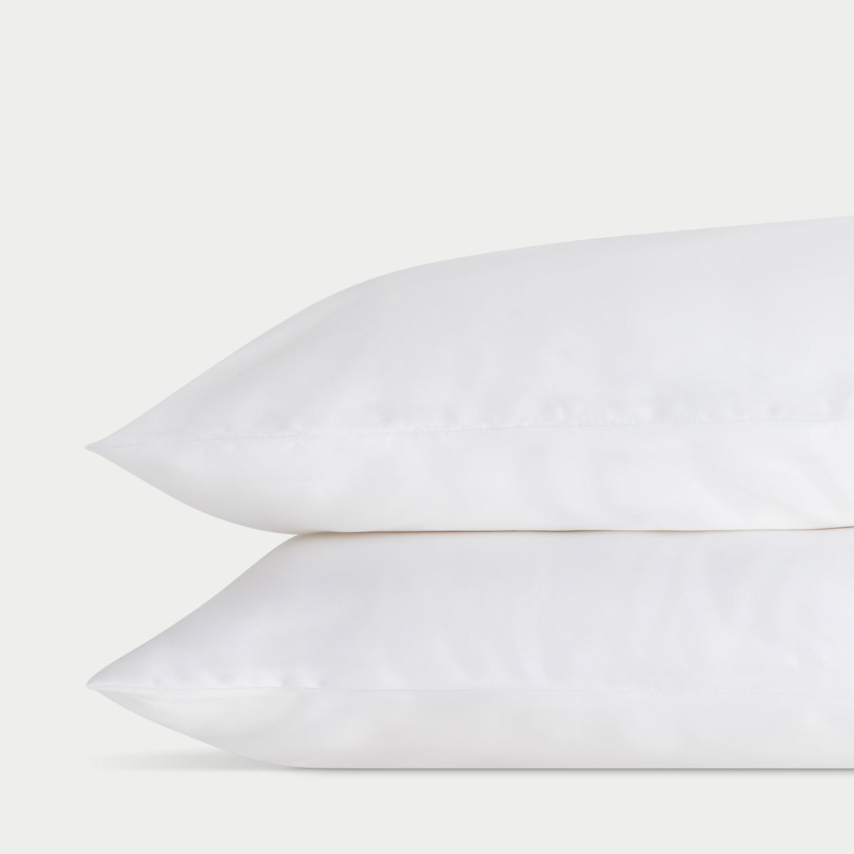 Bamboo Pillowcases (Set of Two in White, King, Traditional)