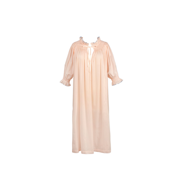 maxi nightgown dress Wendy Cotton Nightgown XL / Pink