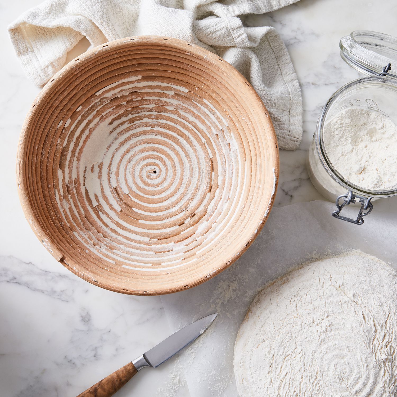 Brotform Bread Rising Basket, Round