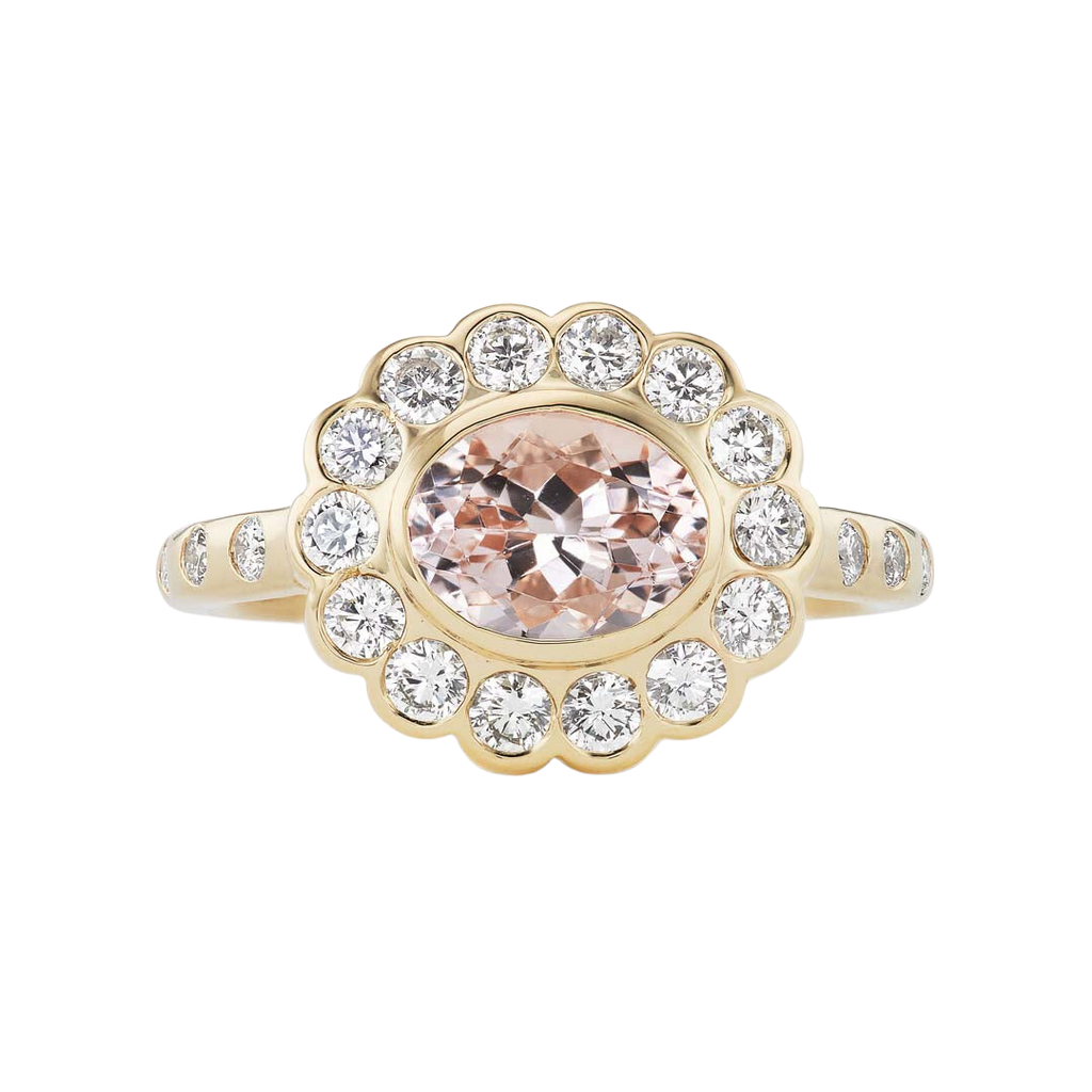 Lexie Ring in Morganite
