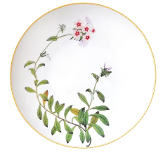 Bernardaud Jardin Indien Deep Round Dish