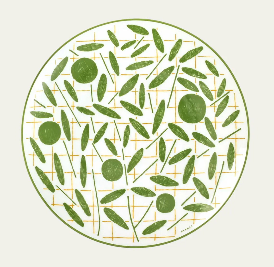 Garden Dessert Plate
